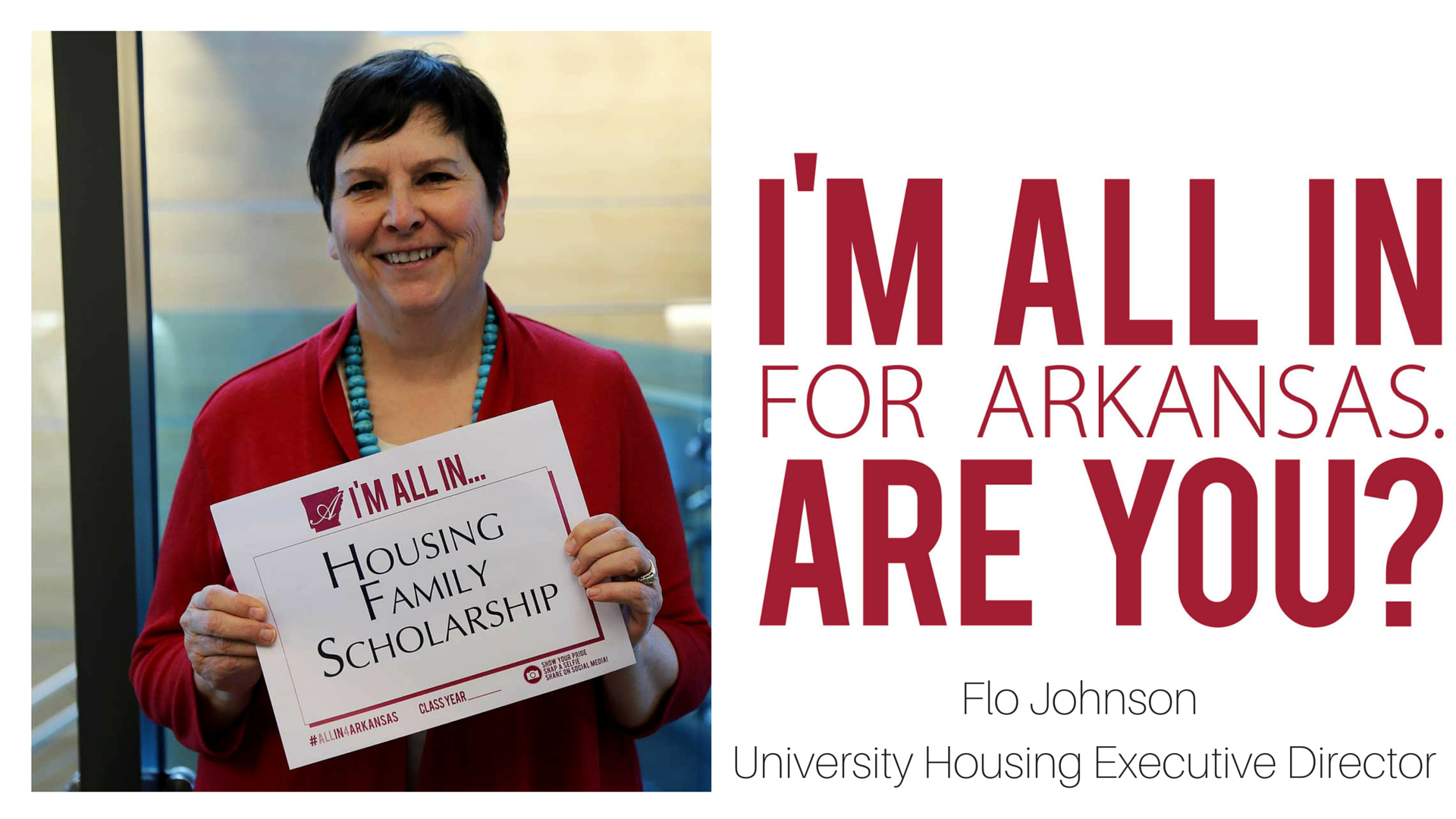 Housing Joins All in for Arkansas to Establish Family Scholarship