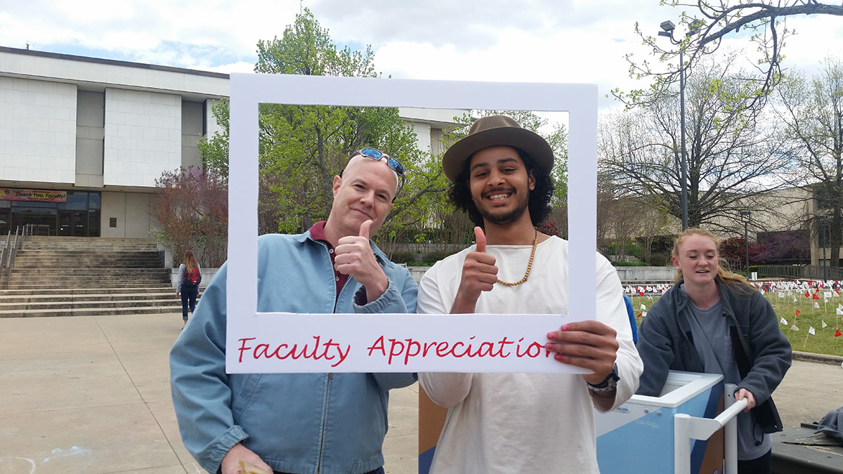 Housing Celebrates Faculty With Food, Fun and Fellowship