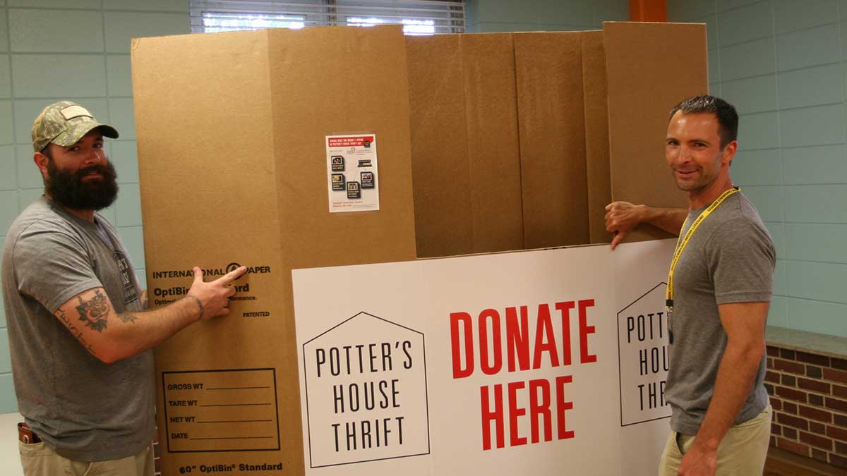 Leave Green: Please Donate to Potter’s House