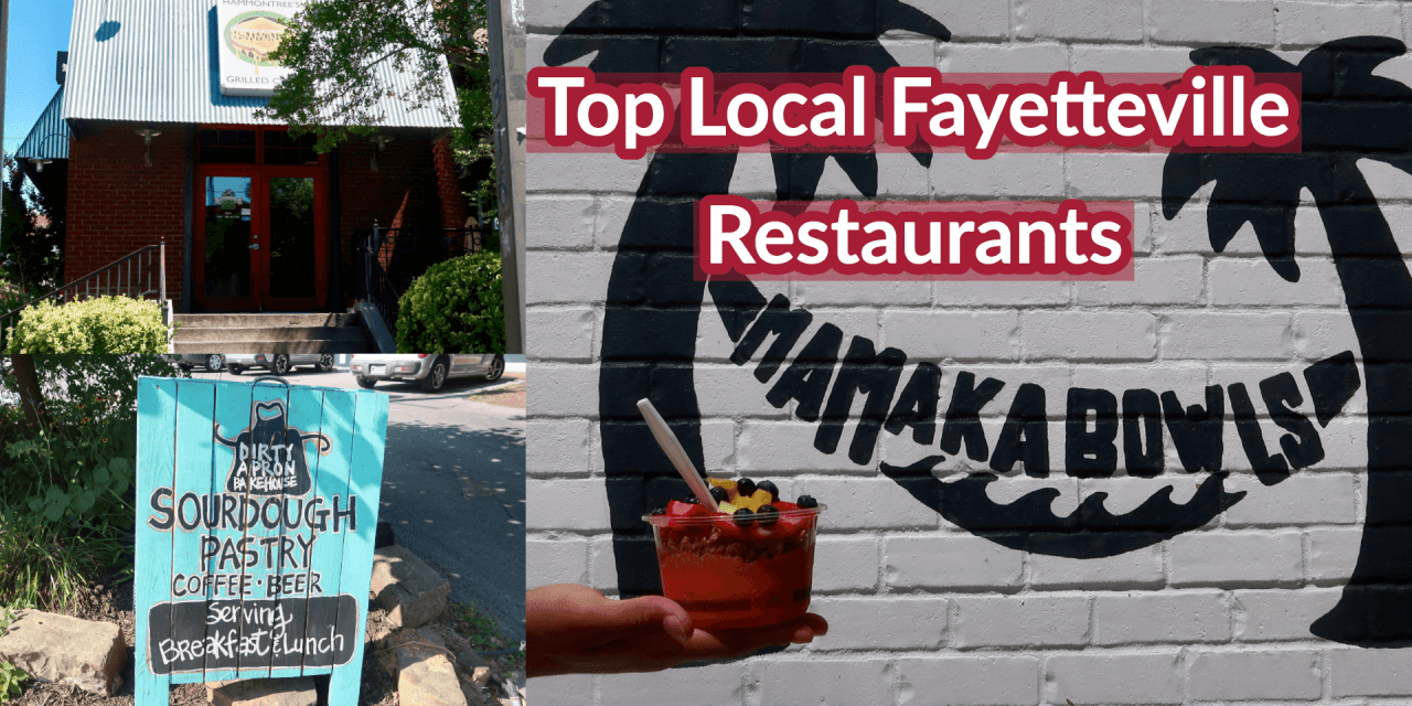 One Student’s Top Local Fayetteville Restaurants