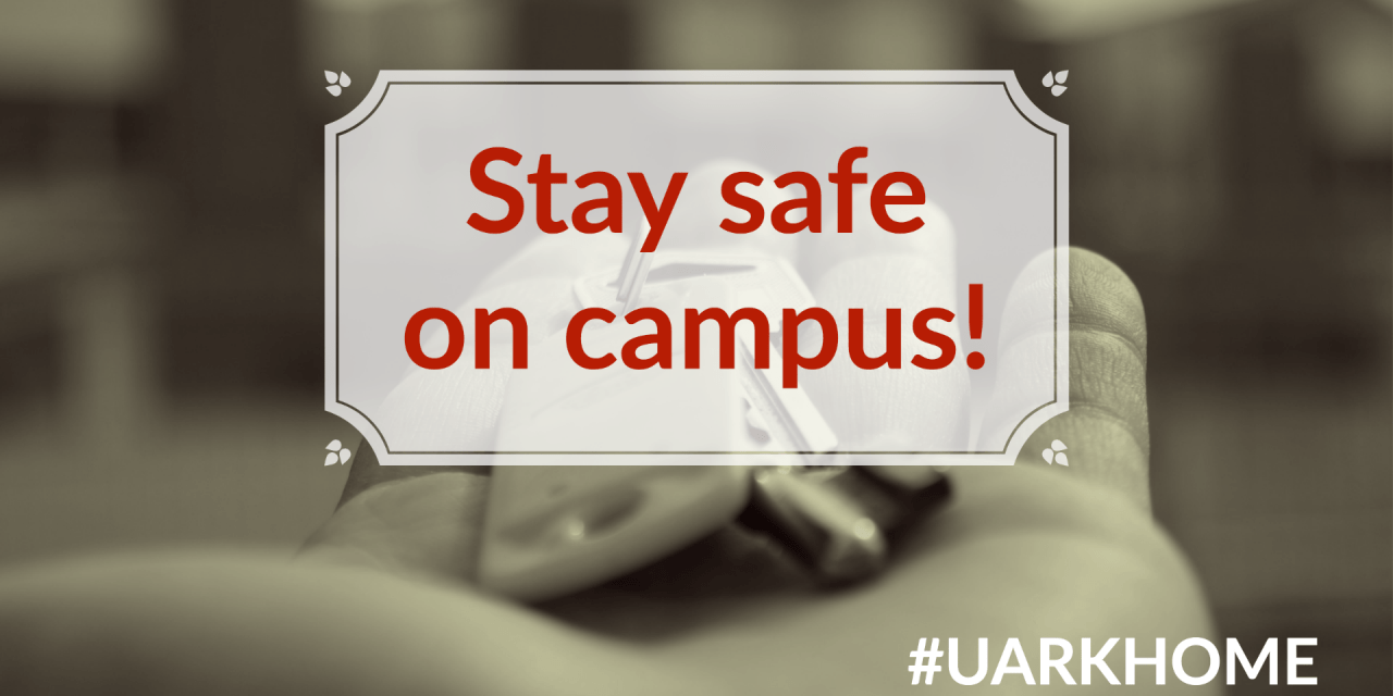 Tips to Stay Safe on Campus This Fall