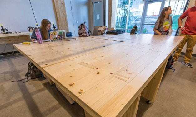 Adohi Uses ‘Throw Away’ Material to Build Tables