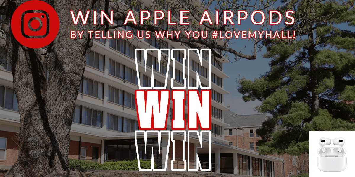 Win Apple AirPods By Telling Us Why You #LoveMyHall