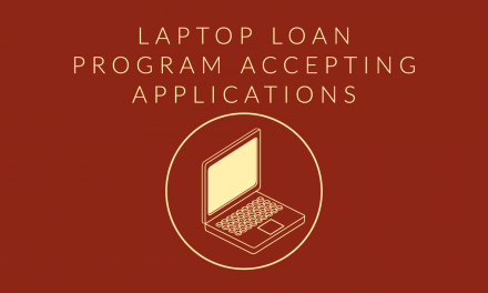 Laptop Loan Program Accepting Applications