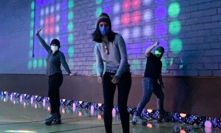 Students Find Their Stride Skating by Starlight